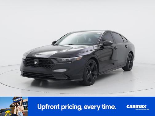 Black 2024 Honda Accord Hybrid Sport-L