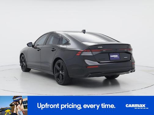 Black 2024 Honda Accord Hybrid Sport-L