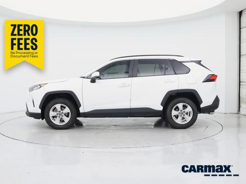 White 2021 Toyota RAV4 XLE