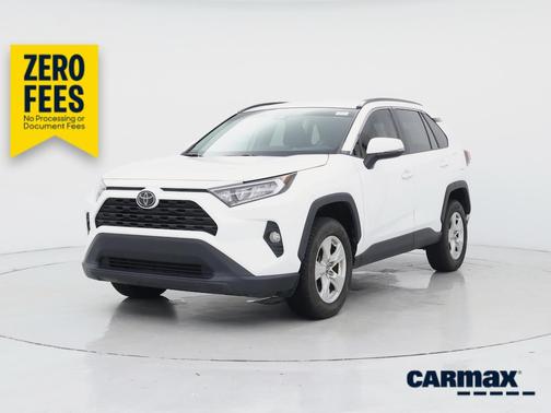 White 2021 Toyota RAV4 XLE
