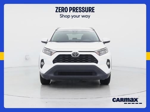 White 2021 Toyota RAV4 XLE