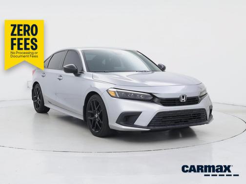 Silver 2023 Honda Civic Sport