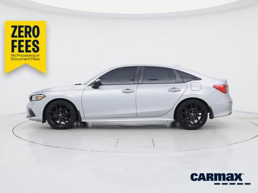 Silver 2023 Honda Civic Sport