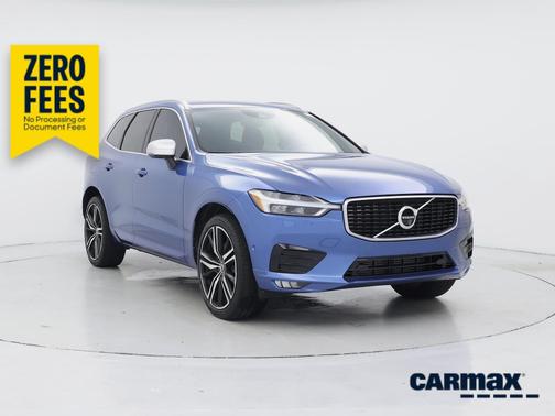 Blue 2019 Volvo XC60 T6 R-Design