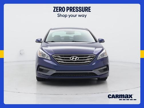 Blue 2016 Hyundai SONATA Limited
