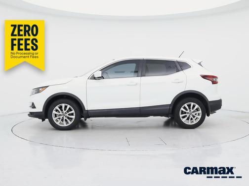 White 2021 Nissan Rogue Sport S