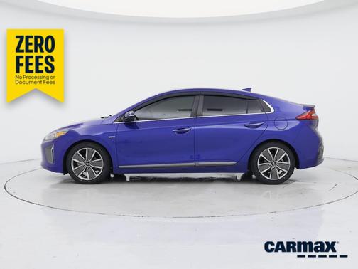 Blue 2019 Hyundai IONIQ Hybrid Limited