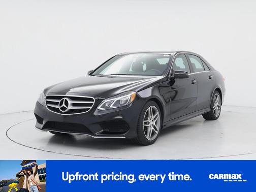 Black 2015 Mercedes-Benz E-Class