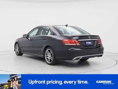 Black 2015 Mercedes-Benz E-Class