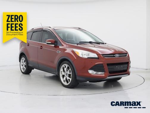 Red 2014 Ford Escape Titanium
