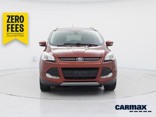 Red 2014 Ford Escape Titanium