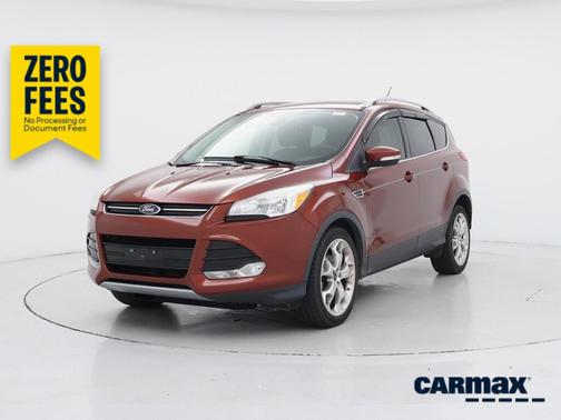 Red 2014 Ford Escape Titanium