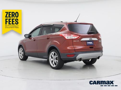 Red 2014 Ford Escape Titanium