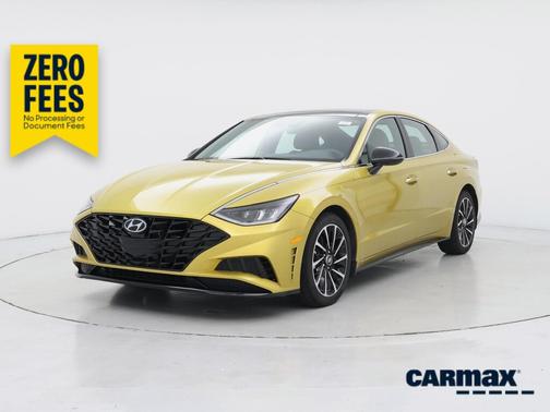 Yellow 2020 Hyundai SONATA SEL Plus