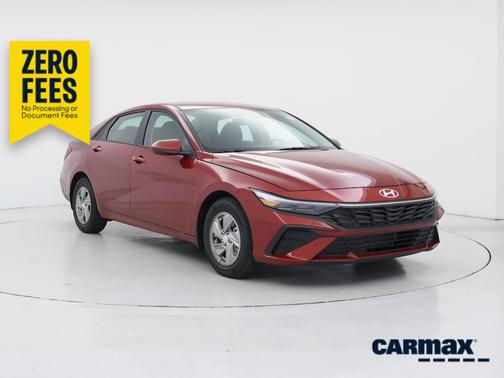 Red 2026 Hyundai ELANTRA SE