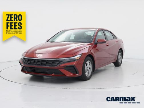Red 2026 Hyundai ELANTRA SE
