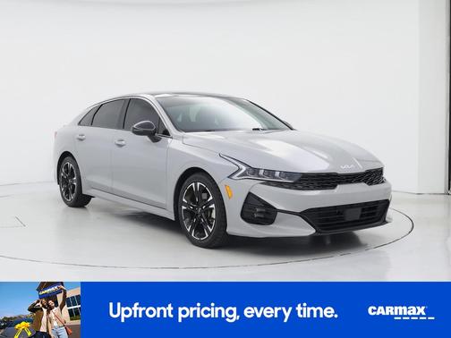 Gray 2022 Kia K5 GT-Line
