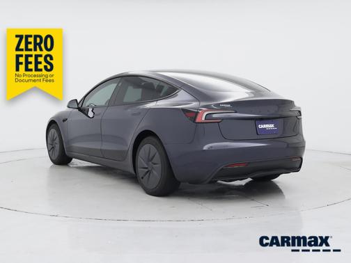 Black 2025 Tesla Model 3 Long Range