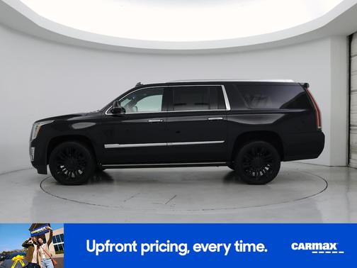 Black 2018 Cadillac Escalade ESV Platinum