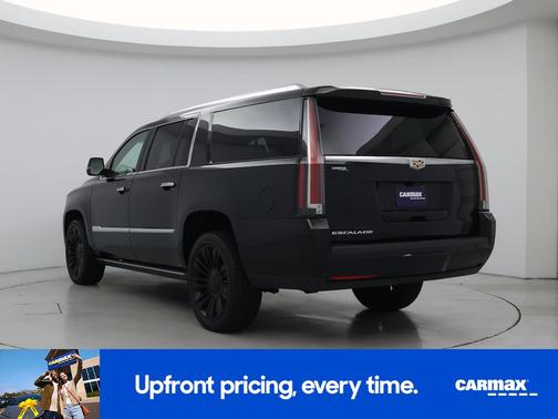 Black 2018 Cadillac Escalade ESV Platinum