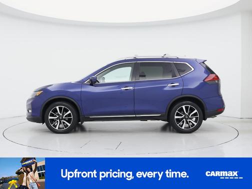 Blue 2020 Nissan Rogue SL