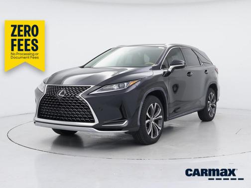 Black 2021 Lexus RX 350 L