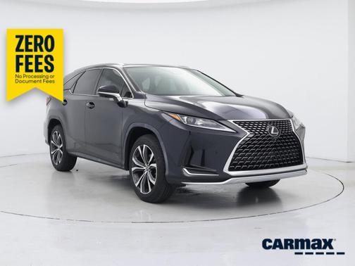 Black 2021 Lexus RX 350 L