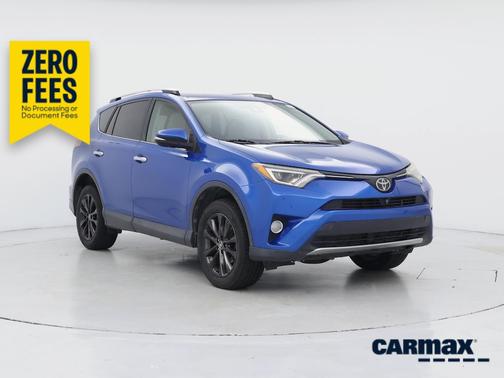 Blue 2016 Toyota RAV4 Limited