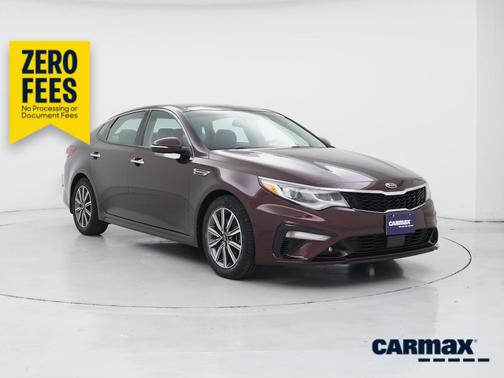 Burgundy 2019 Kia Optima EX