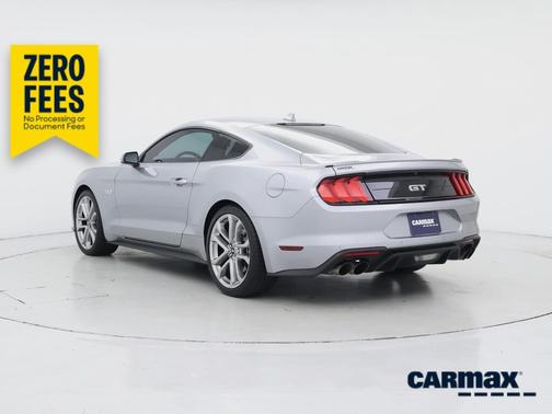 Silver 2022 Ford Mustang GT Premium