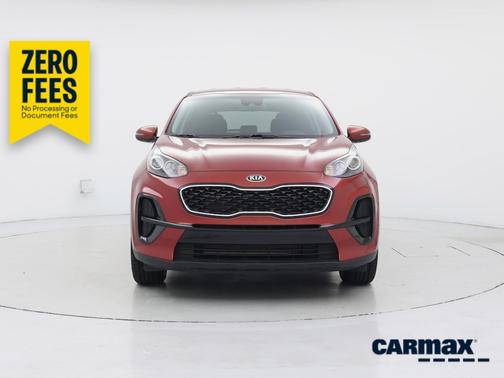 Red 2021 Kia Sportage LX