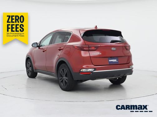 Red 2021 Kia Sportage LX