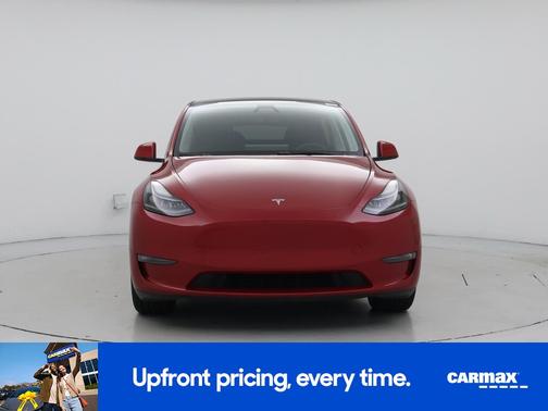 Red 2023 Tesla Model Y Long Range