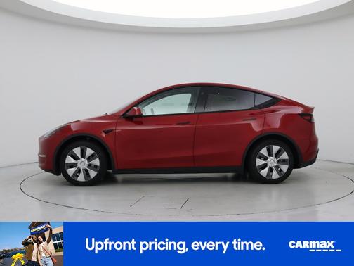 Red 2023 Tesla Model Y Long Range