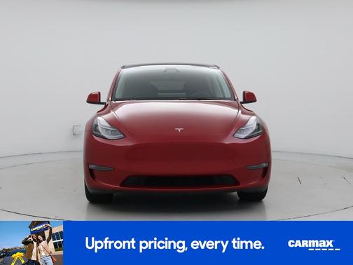 Red 2023 Tesla Model Y Long Range