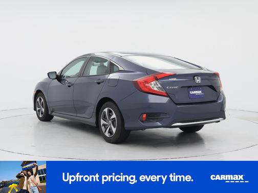 Blue 2020 Honda Civic LX
