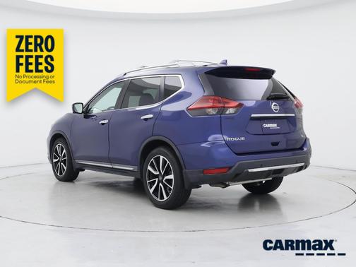 Blue 2020 Nissan Rogue SL
