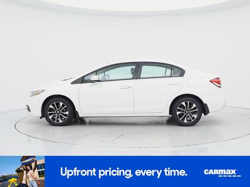 White 2014 Honda Civic EX