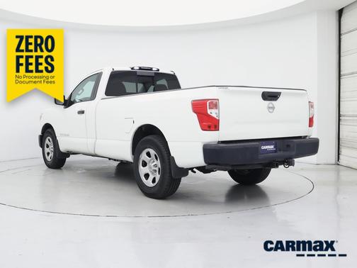 White 2019 Nissan Titan S