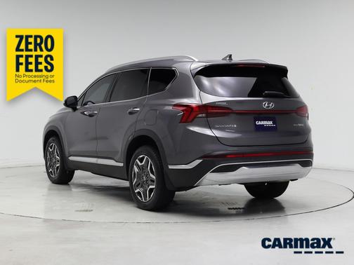 Gray 2021 Hyundai SANTA FE HEV SEL Premium