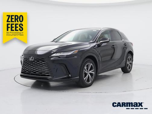 Black 2025 Lexus RX 350h Premium