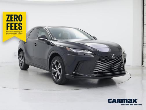 Black 2025 Lexus RX 350h Premium