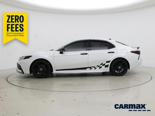 White 2022 Toyota Camry XSE