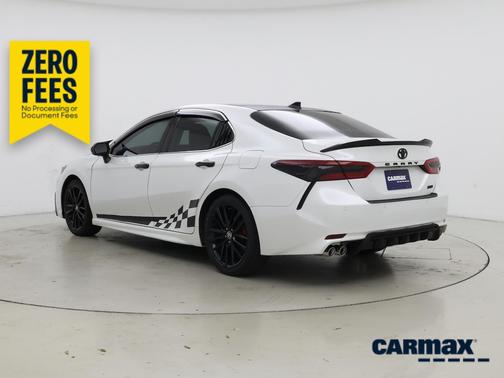 White 2022 Toyota Camry XSE