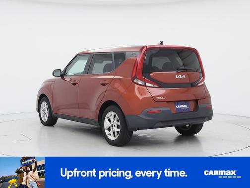 Orange 2022 Kia Soul LX