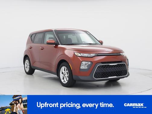 Orange 2022 Kia Soul LX