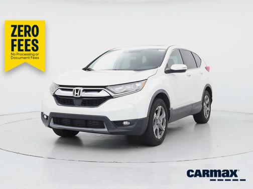 White 2018 Honda CR-V EX