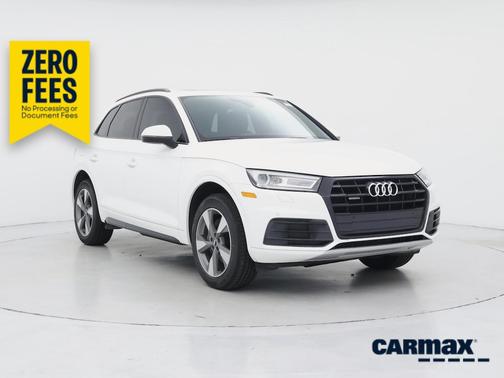 White 2020 Audi Q5 Titanium Premium