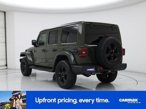 Green 2022 Jeep Wrangler Unlimited Sahara Altitude