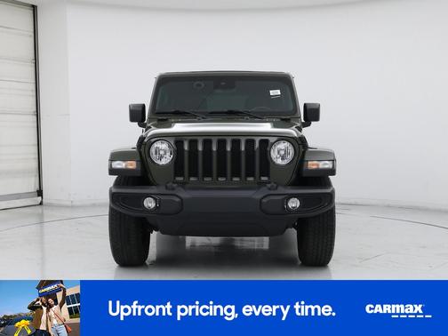 Green 2022 Jeep Wrangler Unlimited Sahara Altitude